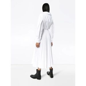 Valentino Garavani Wrap Pleated Shirt Dress